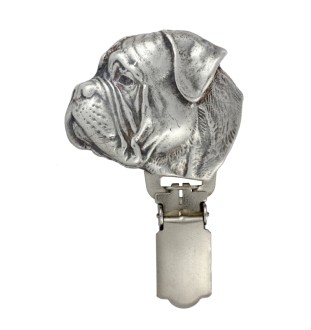 Bullmastiff clipring posrebrzany Art-Dog